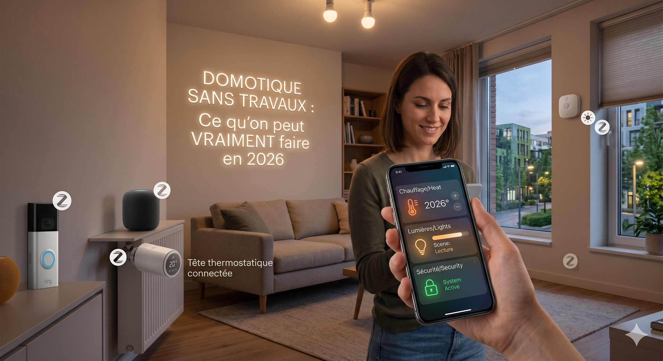 Installation domotique sans travaux en 2026