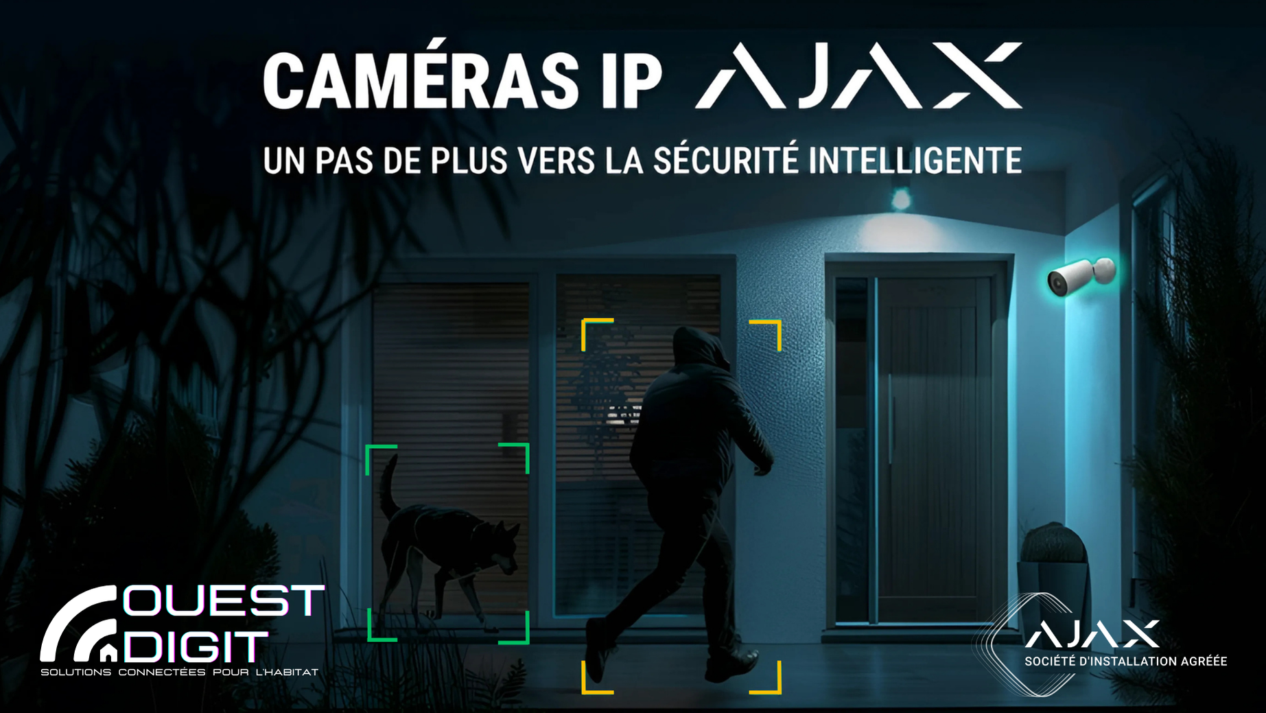 Vidéosurveillance Ajax — caméras intelligentes intégrées à l'alarme